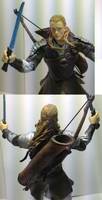 Two Towers the Video Game Legolas (Lord of the Rings) Custom Action Figure
