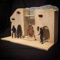 Neca Planet of the Apes Display Diorama Ape City (Planet of the Apes) Custom Diorama / Playset
