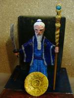 Pallando Blue Wizard of the East Figurine (Lord of the Rings) Custom Miniature / Figurine