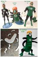 Green Lantern Larvox (Super Powers) Custom Action Figure