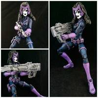 Domino (X-Force #22) V3 (Marvel Legends) Custom Action Figure