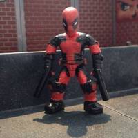 Mega Bloks Deadpool (Mega Bloks) Custom Action Figure