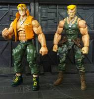 STREET FIGHTER Guile & Charlie Nash (Street Fighter) Custom Action Figure