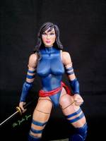 Psylocke: Blue (X-Men) Custom Action Figure