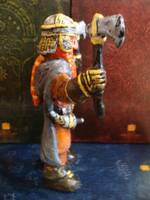Dwarven Warrior Figurine (Lord of the Rings) Custom Miniature / Figurine