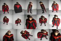 ROBIN Red Bird Movie Suit (Batman & Robin) Custom Action Figure