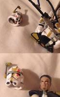Clone Commander Skar (Star Wars Episode III) Custom Action Figure