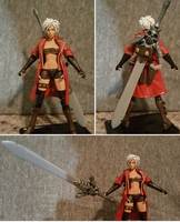 Dante (Female Cosplay Variant) (Fantasy) Custom Action Figure