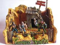 Judge Dredd Cursed Earth Display (Mega Bloks) Custom Diorama / Playset