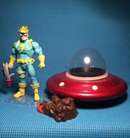 Spaceman Spiff and Hobbes (Calvin and Hobbes) (Masters of the Universe) Custom Action Figure