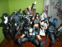 Xforce Domino and Deathlock (Marvel Legends) Custom Action Figure