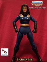 Baroness Custom Masters of the Universe / G.I. Joe "Crossover" (Masters of the Universe) Custom Action Figure