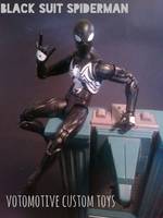 Black Suit Spiderman (Mike Zeck Approved) (Marvel Legends) Custom Action Figure