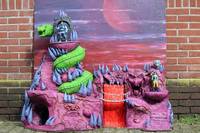 Snake Mountain (Masters of the Universe) Custom Diorama / Playset