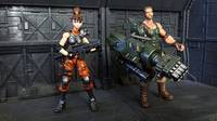 Dutch Schaefer and Linn Kurosawa (Alien vs Predator) Custom Action Figure