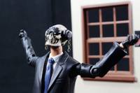 Vic Rattlehead V3 (Megadeth Black Label Ad Infinitum) (DC Universe) Custom Action Figure