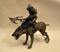 Warg Rider (Lord of the Rings) Custom Action Figure