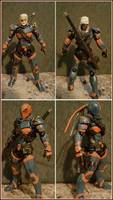 Deathstroke (DC Universe) Custom Action Figure