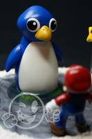Lil' Penguin Lost Diorama variant (Nintendo) Custom Diorama / Playset