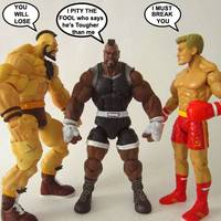 MR. T "Clubber Lang" (Movie Masters) Custom Action Figure