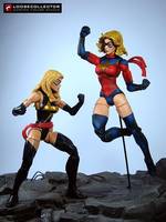 Dark Ms. Marvel : Karla Sofen (Marvel Legends) Custom Action Figure