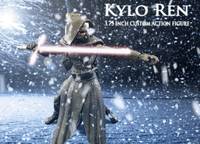Kylo Ren Force Awakens super articulated 4 inch custom (Star Wars) Custom Action Figure
