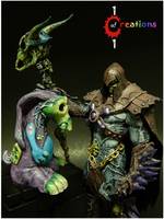 SkeleBunny (Rotten Rabbit) (Masters of the Universe) Custom Miniature / Figurine