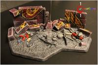 Magneto Stand (Marvel Select) Custom Diorama / Playset