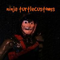 Casey jones face repaint (Teenage Mutant Ninja Turtles) Custom Action Figure