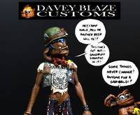 Booga V-3 (Hewlett Style) (Tank-Girl) Custom Action Figure