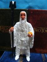 The White Wizard (figurine) No.II (Lord of the Rings) Custom Miniature / Figurine