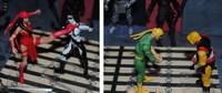 Marvel Martial Arts Competition Diorama (Marvel Universe) Custom Diorama / Playset