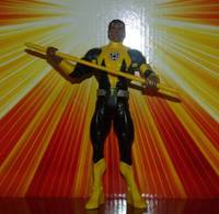 Sinestro Corps Kamau(The Silent warrior) (Sinestro Corps) Custom Action Figure