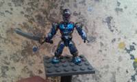 Cyborg ninja mega bloks style (Metal Gear Solid) Custom Miniature / Figurine