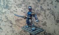 Cyborg ninja mega bloks style (Metal Gear Solid) Custom Miniature / Figurine