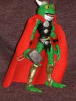 Throg-Thor Frog (Marvel Legends) Custom Action Figure