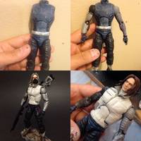 Civil war: Winter soldier (Marvel Legends) Custom Action Figure