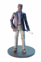 Lucius Fox - Batman Begins/The Dark Knight/The Dark Knight Rises (Movie Masters) Custom Action Figure