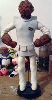 Admiral Ackbar (Gial Ackbar) (Star Wars) Custom Statue / Bust