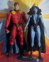 SHADOW LASS Tasmia Mallor Legion of Super-Heroes (DC Universe) Custom Action Figure