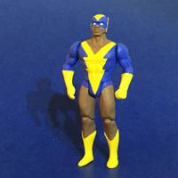 Super Powers Black Viulcan (Super Powers) Custom Action Figure