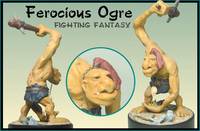 Ferocious Ogre (Fantasy) Custom Statue / Bust