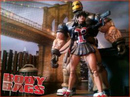 Clownface and Panda (Legendary Comic Book Heroes) Custom Action Figure