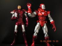 Movie Silver Centurion Iron man (Iron Man) Custom Action Figure