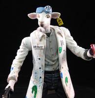 Pharmaceutical Sheep (Brick Ninja) Custom Action Figure