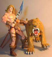 Ka-zar & Sabertooth Tiger (Marvel Legends: City of Heroes) Custom Action Figure