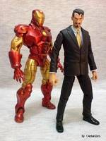Tony Stark (Iron Man) Custom Action Figure