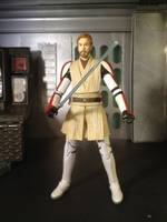 Obi Wan (Clone Wars) (Star Wars Clone Wars) Custom Action Figure