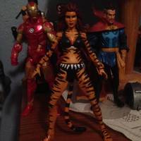Jewel, Tigra, and Namor customs (Marvel Legends) Custom Action Figure