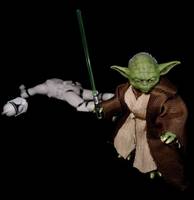 Black series Yoda (Star Wars) Custom Action Figure